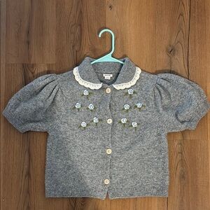 Urban outfitters Cardigan with Floral Embroidery